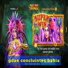 gdae concluintes bahia